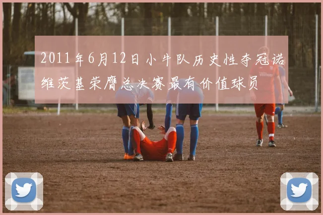 2011年6月12日小牛队历史性夺冠诺维茨基荣膺总决赛最有价值球员