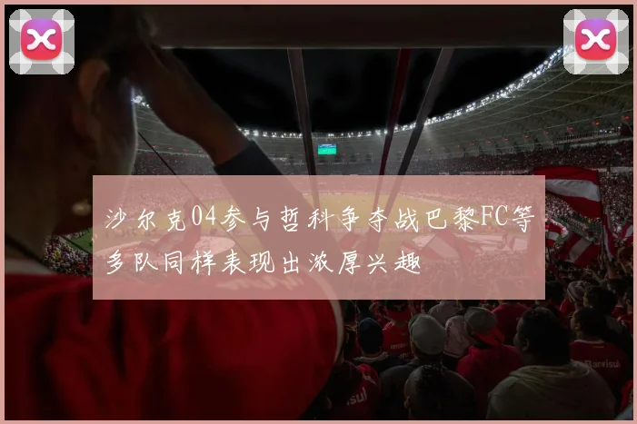 沙尔克04参与哲科争夺战巴黎FC等多队同样表现出浓厚兴趣
